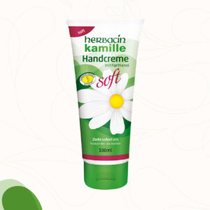 Schnell einziehende Handcreme mit Kamille, Panthenol und Mandelöl in der 100 ml Tube