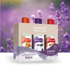 Herbacin Geschenk-Set I Schaumzeit Relax