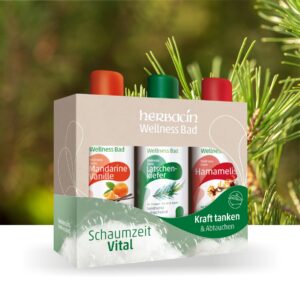 Herbacin Geschenk-Set I Schaumzeit Vital