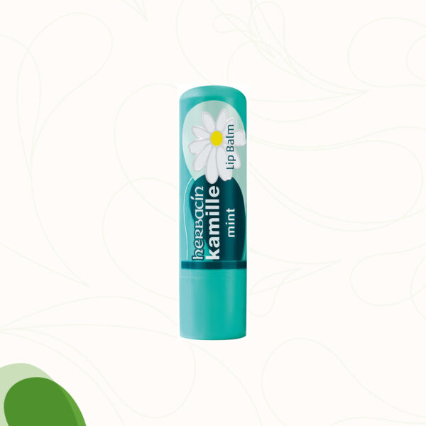 Pflegender Lippenstift mit erfrischendem Pfefferminzöl, Bienenwachs und Carnaubawachs.