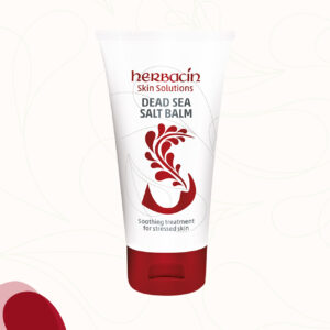 Herbacin Skin Solutions Dead Sea Salt Balm in der 50 ml Tube ist eine Salbe für strapazierte Haut, stoppt Juckreiz, regt Hautstoffwechsel an mit Salz aus dem Toten Meer.