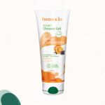 pH hautneutrales Duschgel mit Orange und Tonka-Bohne in der 200 ml Tube