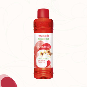 Herbacin Wellness Schaumbad Hamamelis in der 1000 ml Flasche mit orientalischer Duftnote und vitalisierender Wirkung, ohne unnötige Verdickungsmittel
