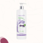 Herbacin Wellness Body Milk mit Lavendel, Avocadoöl, Cupuacubutter, Aloe Vera, schnell einziehend intensive Feuchtigkeitspflege im 500 ml Pumpspender