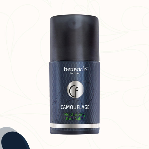 Der Herbacinf or men Camouflage im 75 ml Pumpspender hat eine speziell auf Männerhaut abgestimmte Pflegeformel mit Mandel- und Avocadoöl, Carnosin, Lupinen-Extra, Drachenfrucht-Extrakt und Hyaluronsäure.