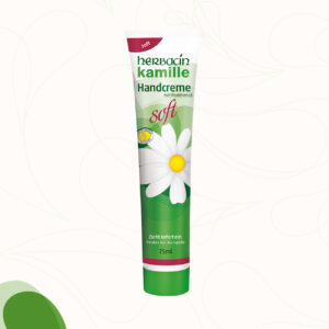 Schnell einziehende Handcreme mit Kamille, Panthenol und Mandelöl in der 75 ml Tube