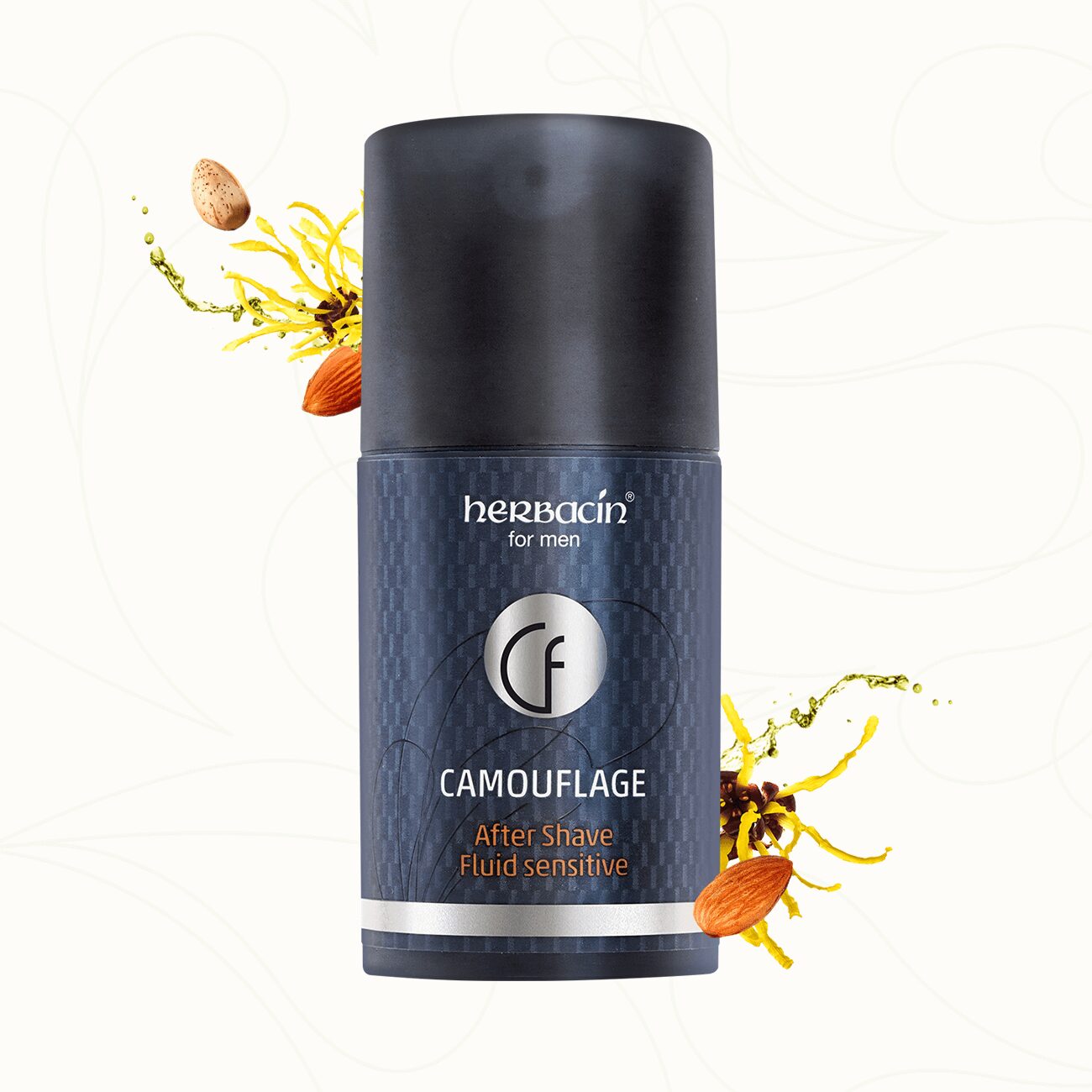 Herbacin Camouflage After Shave Fluid sensitive für empfindliche Männerhaut mit Hamamelis und Mandelöl