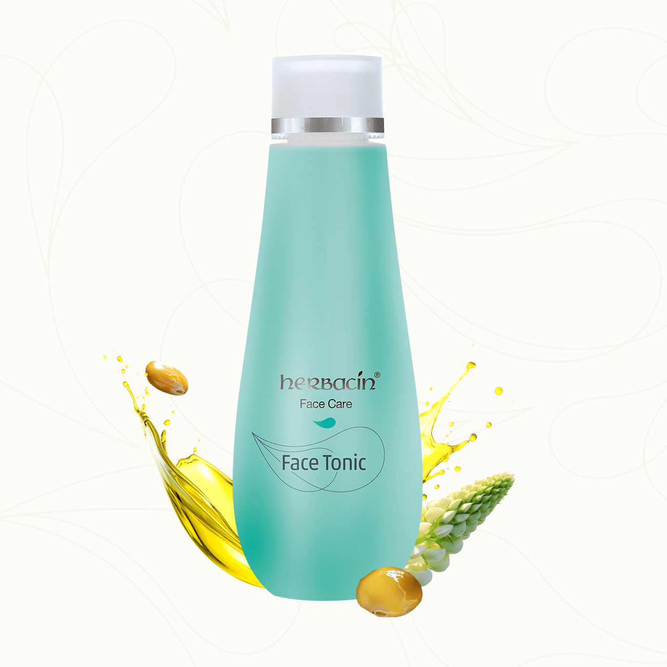 Herbacin Face Tonic – klärendes Gesichtswasser mit pflanzlichen Wirkstoffen zur Erfrischung und Revitalisierung der Haut.