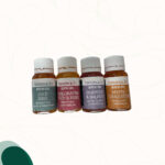 4 x 10 ml Badeöl aus der Herbacin Bath Sensations Serie