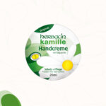 Feuchtigkeitsspendende Kamille Handcreme für geschmeidige und gepflegte Haut in der 20 ml Dose