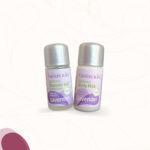 Herbacin Wellness Shower Gel Lavendel und Wellness Body Milk Lavendel in der 10 ml Probiergröße